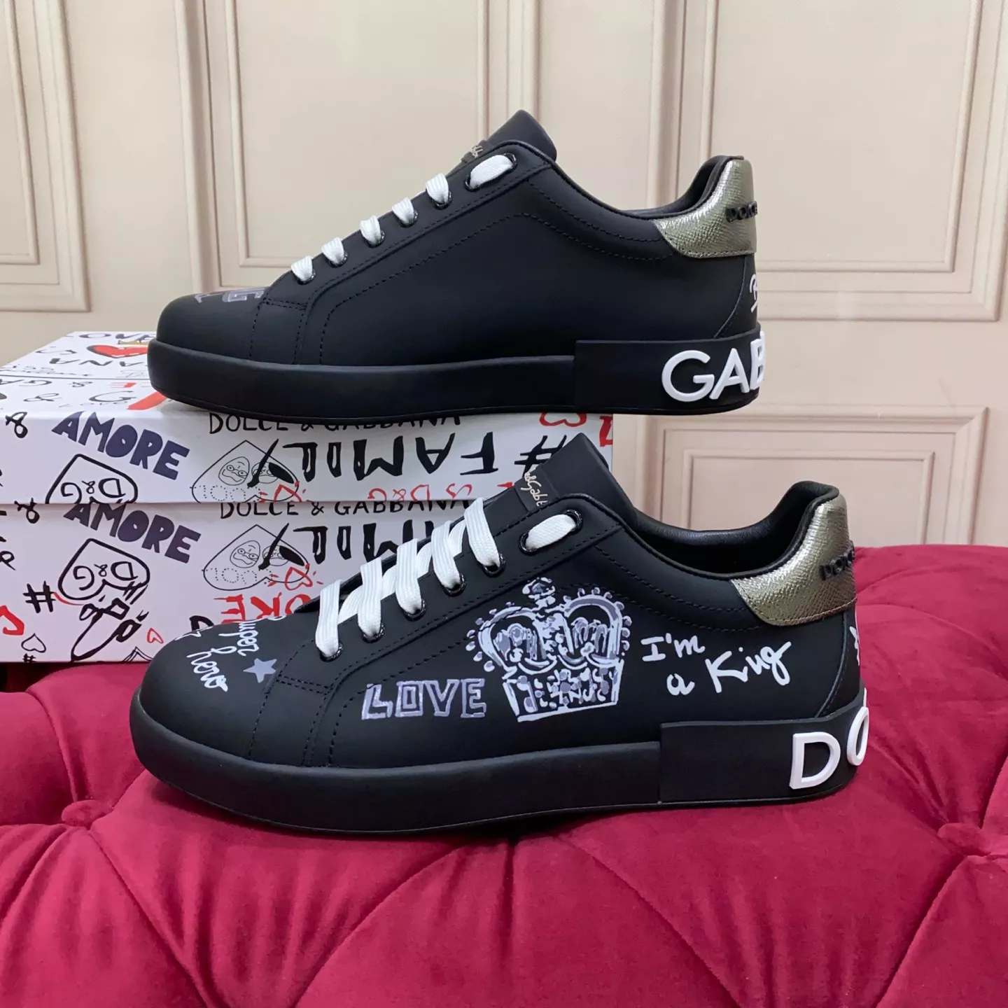 Dolce & Gabbana D&G Casual Shoes For Men Sleek 2283
