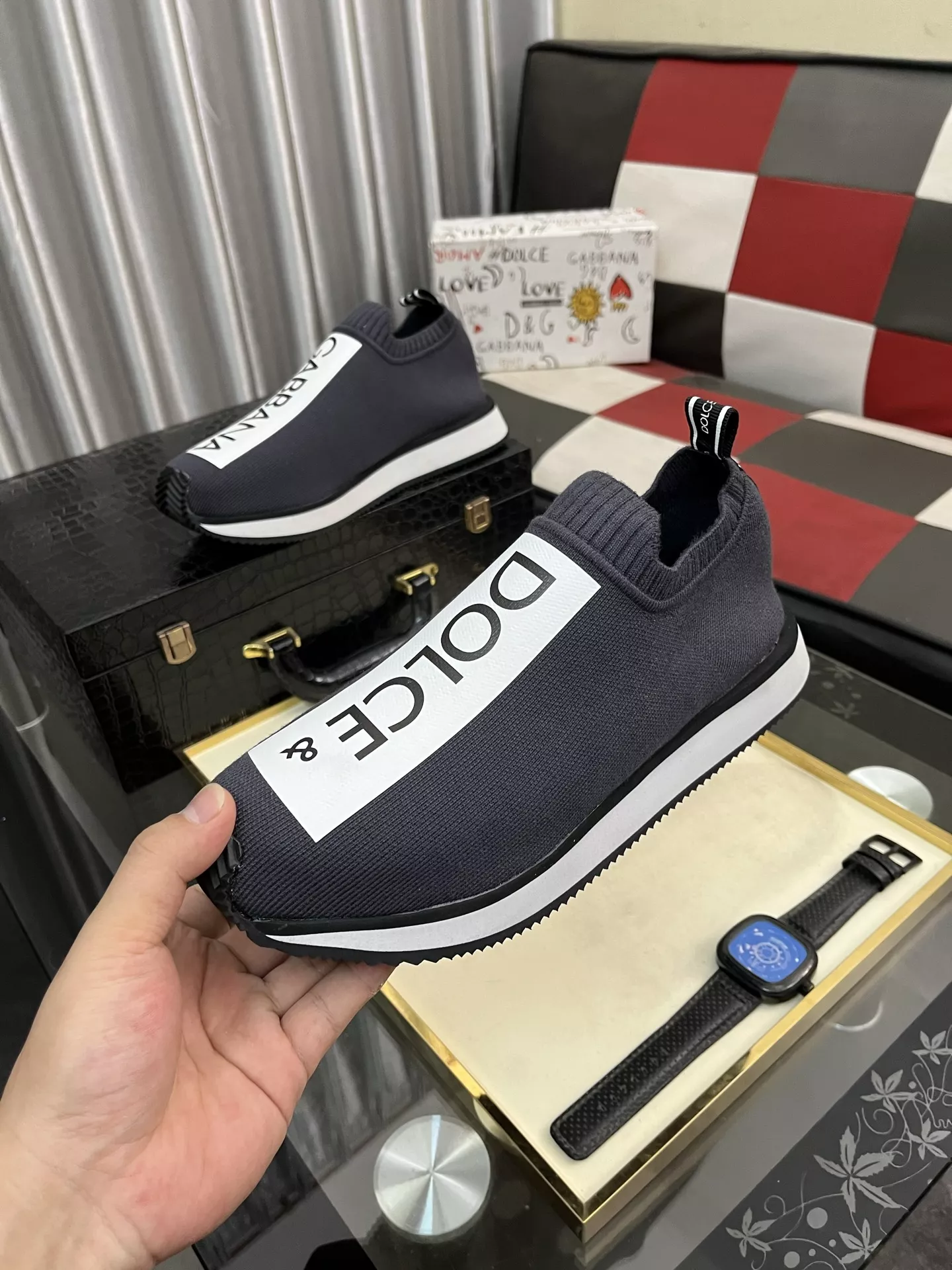 Dolce & Gabbana D&G Casual Shoes For Men Sleek 2463