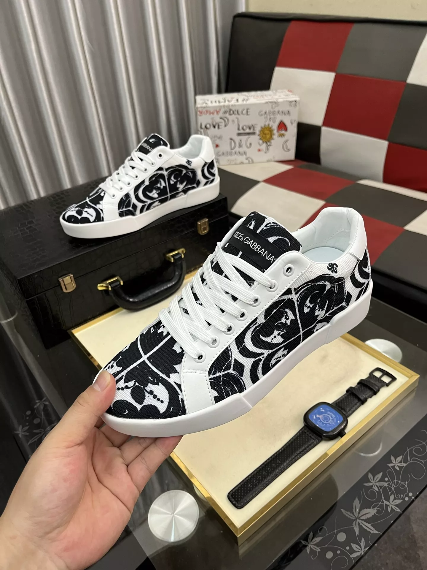 Dolce & Gabbana D&G Casual Shoes For Men Sophisticated 1350