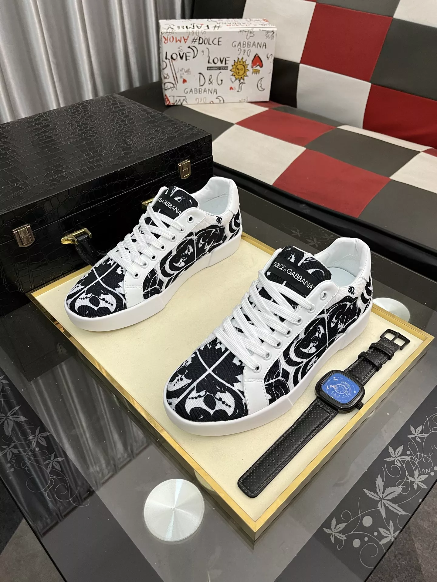 Dolce & Gabbana D&G Casual Shoes For Men Sophisticated 1350
