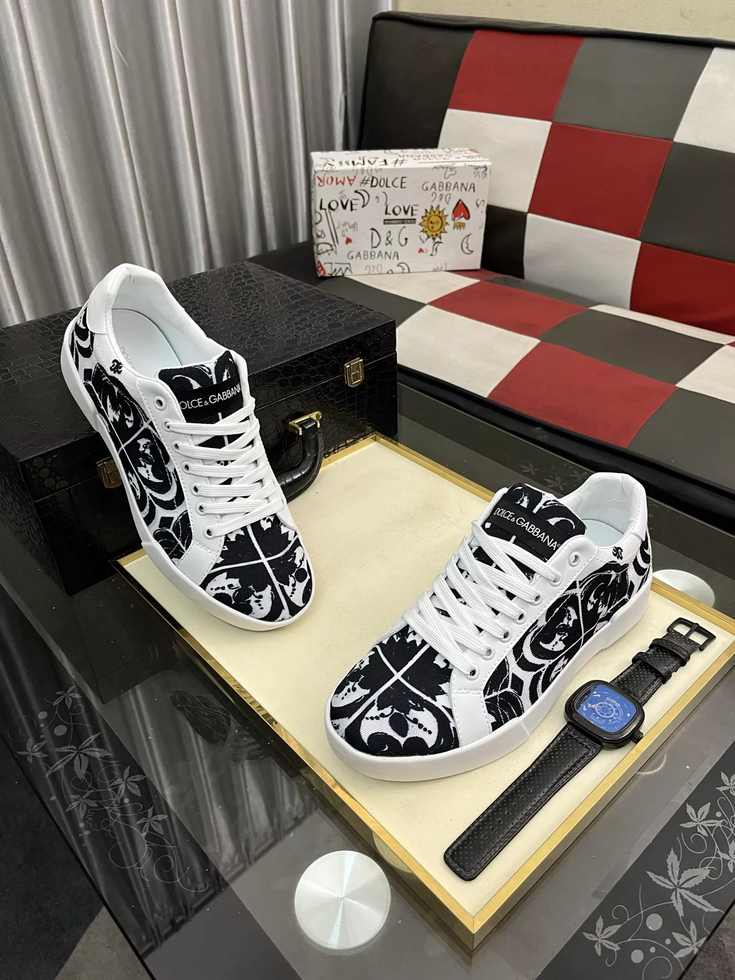 Dolce & Gabbana D&G Casual Shoes For Men Sophisticated 1350