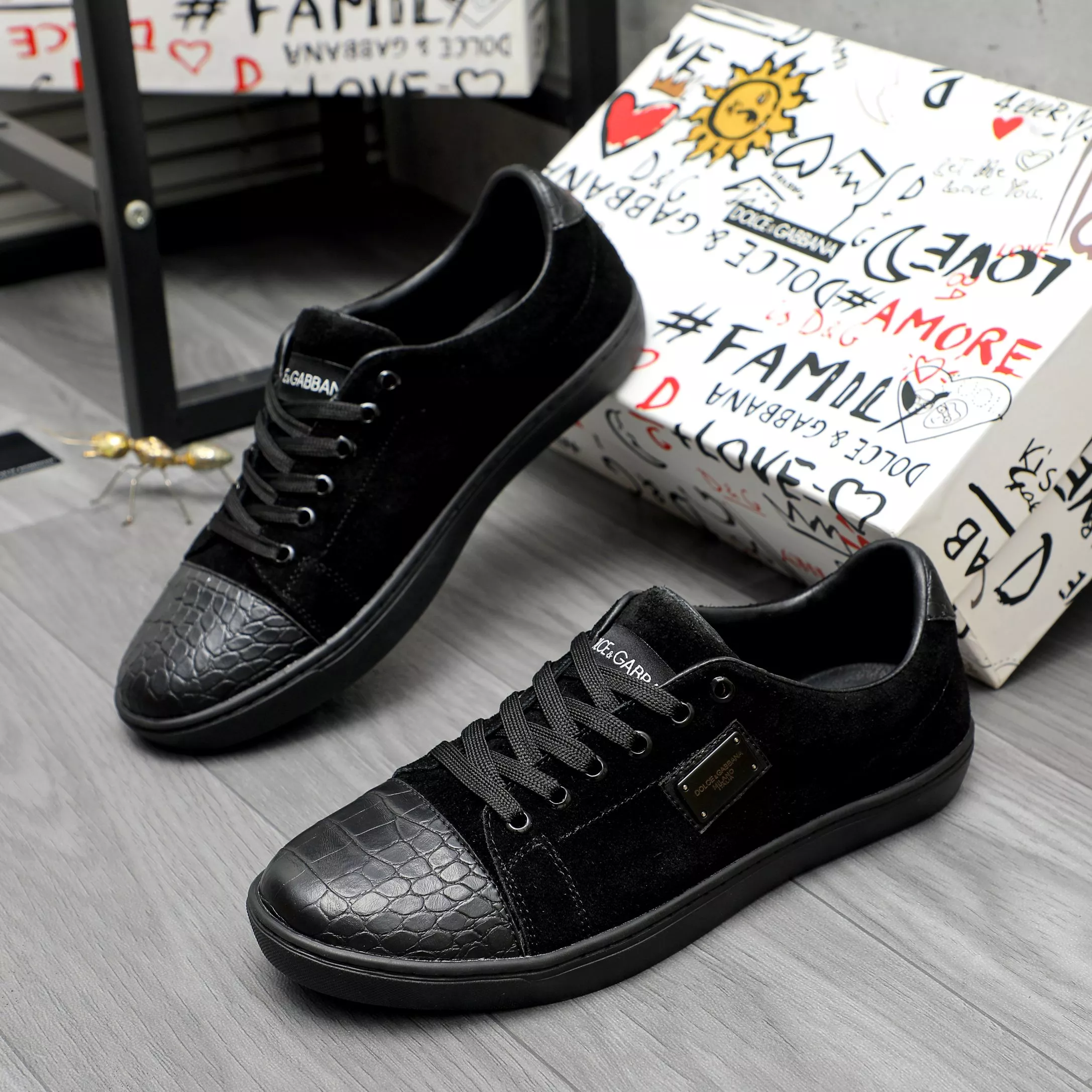 Dolce & Gabbana D&G Casual Shoes For Men Timeless 1347