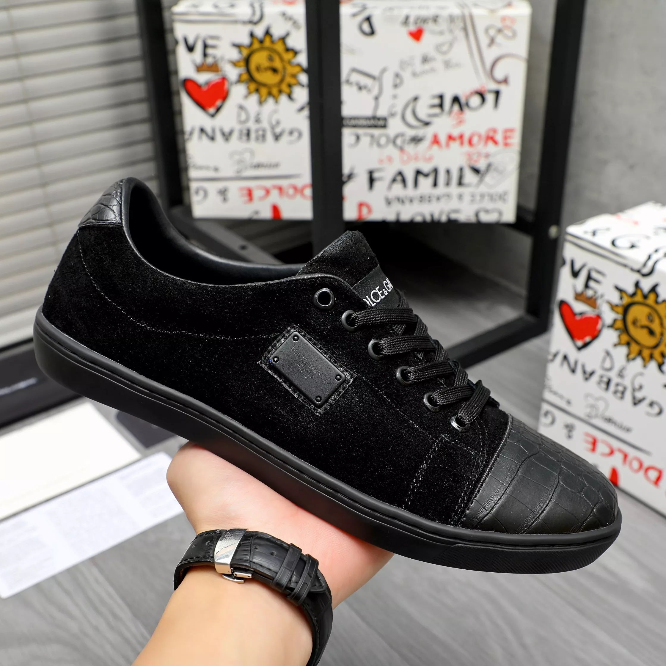 Dolce & Gabbana D&G Casual Shoes For Men Timeless 1347