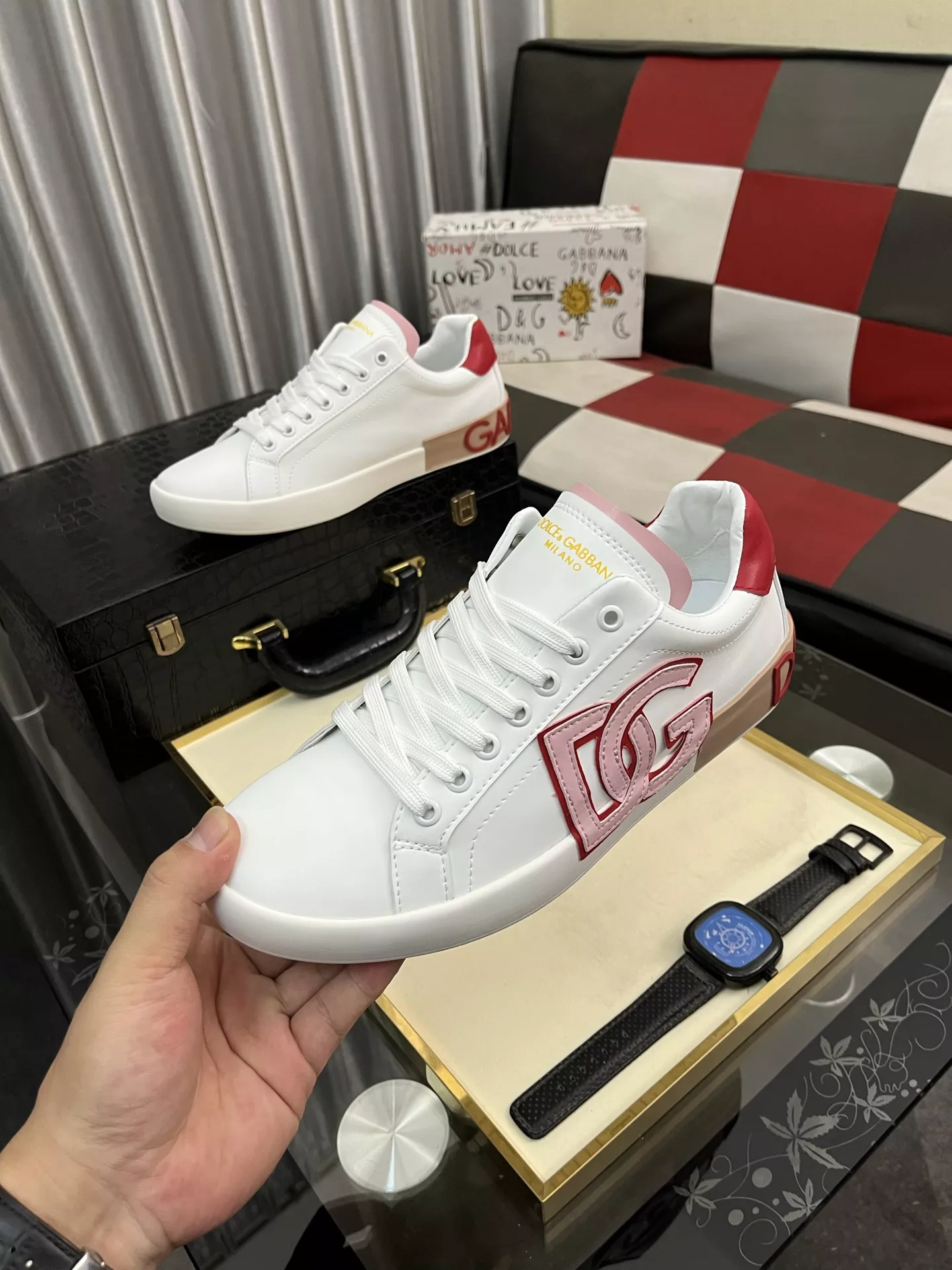 Dolce & Gabbana D&G Casual Shoes For Men Timeless 3344