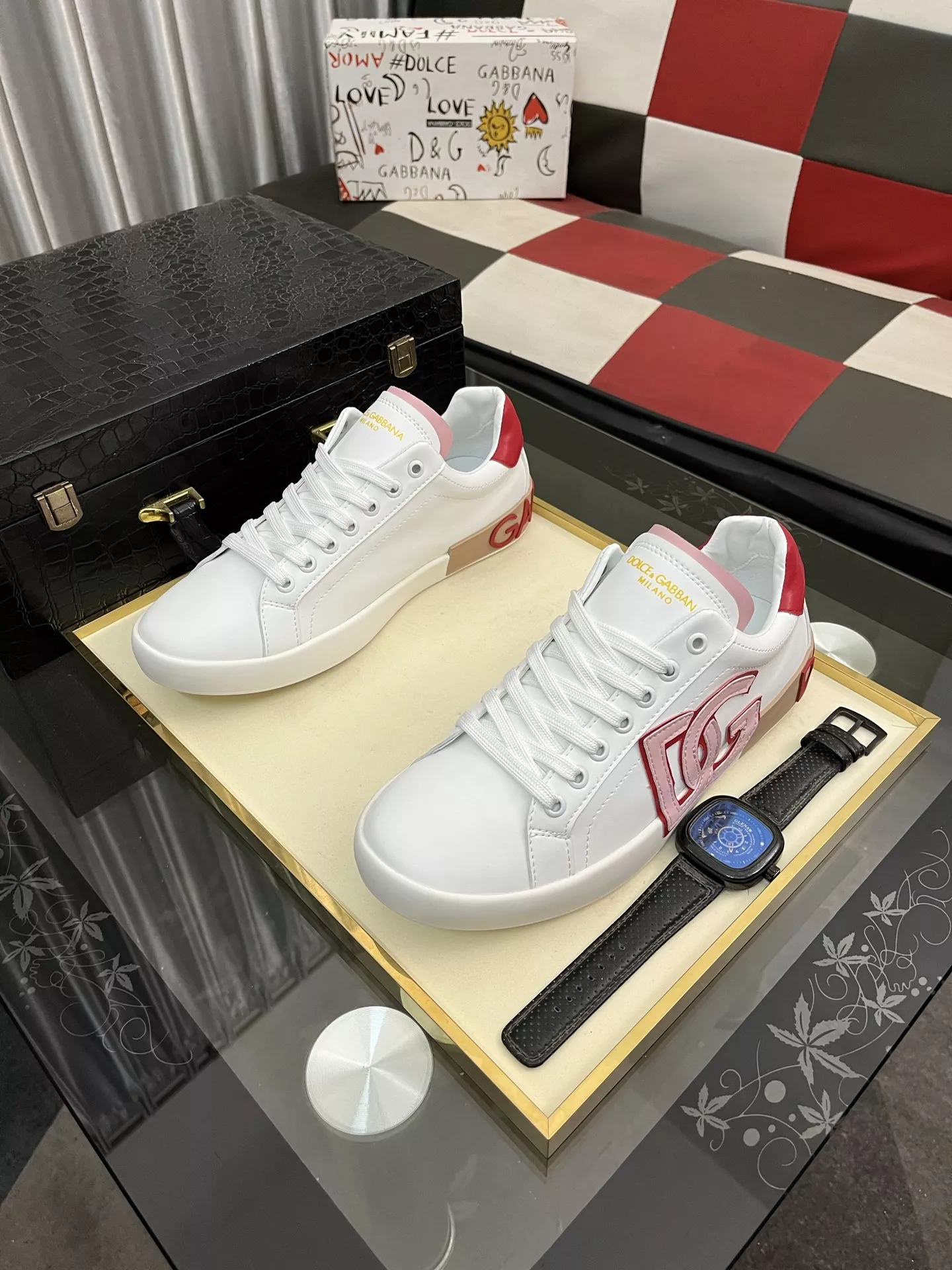 Dolce & Gabbana D&G Casual Shoes For Men Timeless 3344