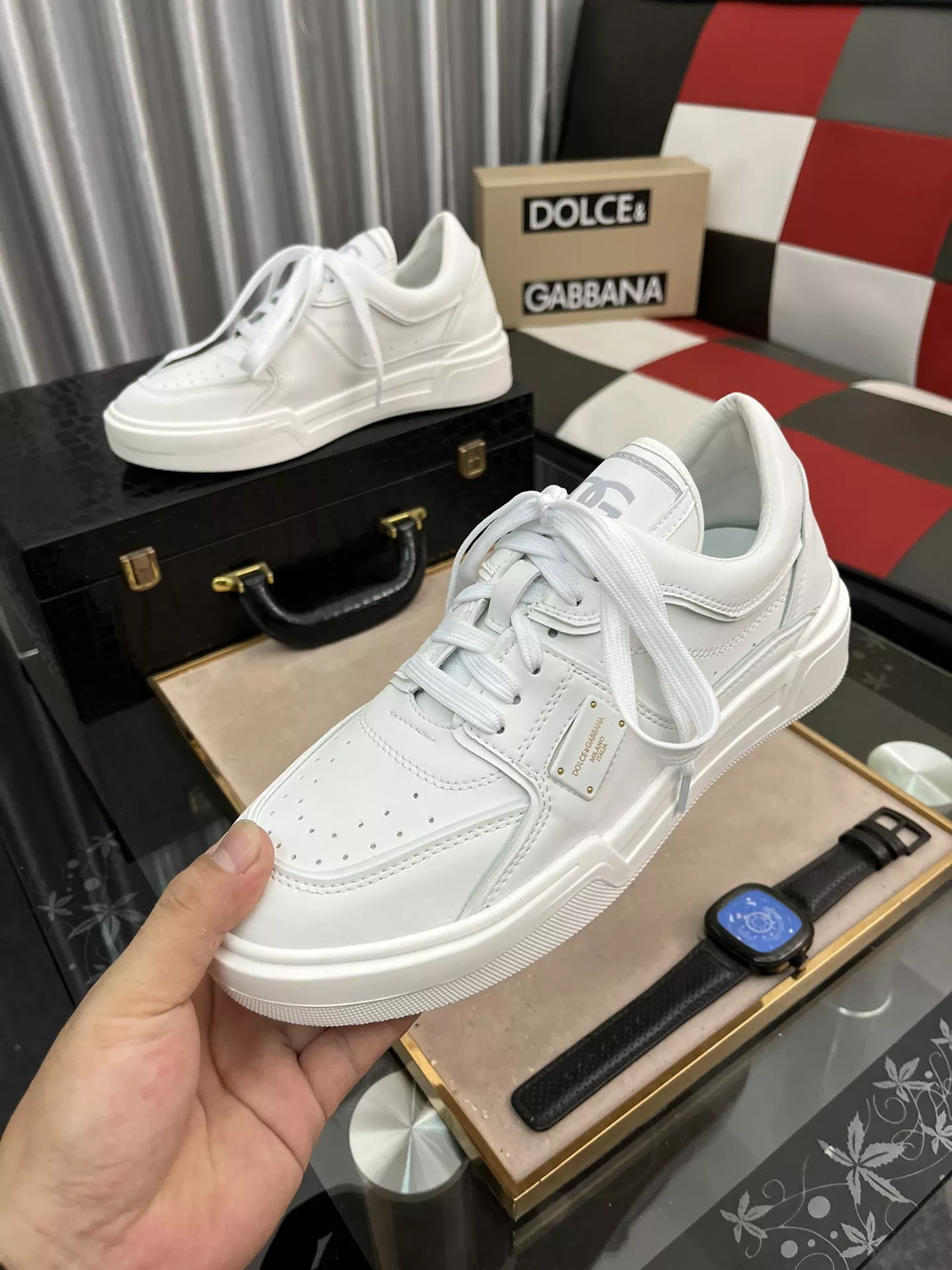 Dolce & Gabbana D&G Casual Shoes For Men Trendsetting 7876