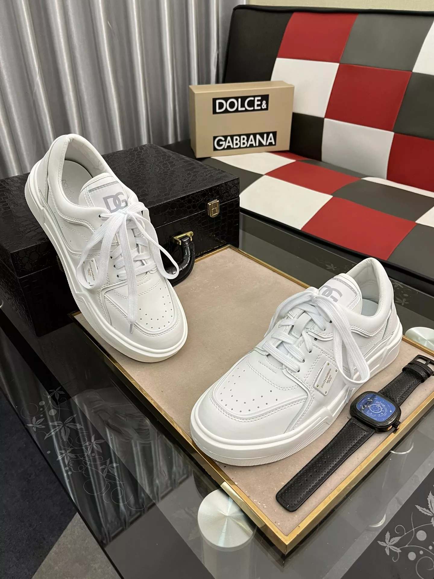 Dolce & Gabbana D&G Casual Shoes For Men Trendsetting 7876