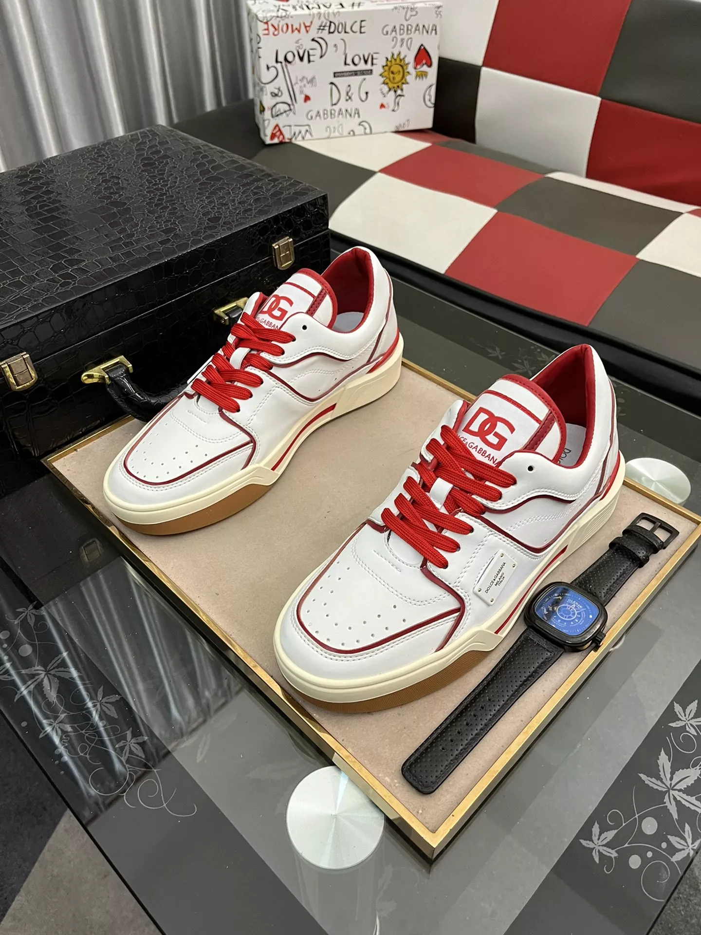 Dolce & Gabbana D&G Casual Shoes For Men Trendy 1515