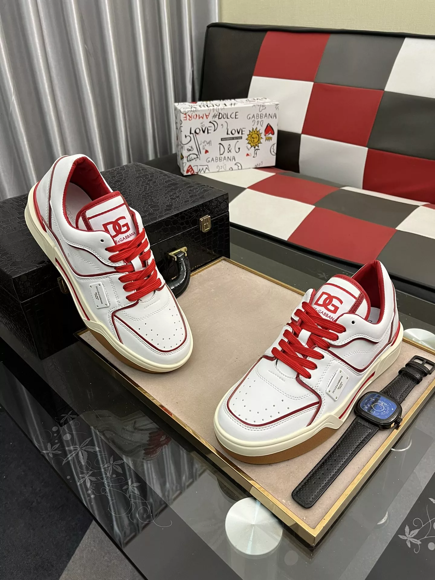 Dolce & Gabbana D&G Casual Shoes For Men Trendy 1515