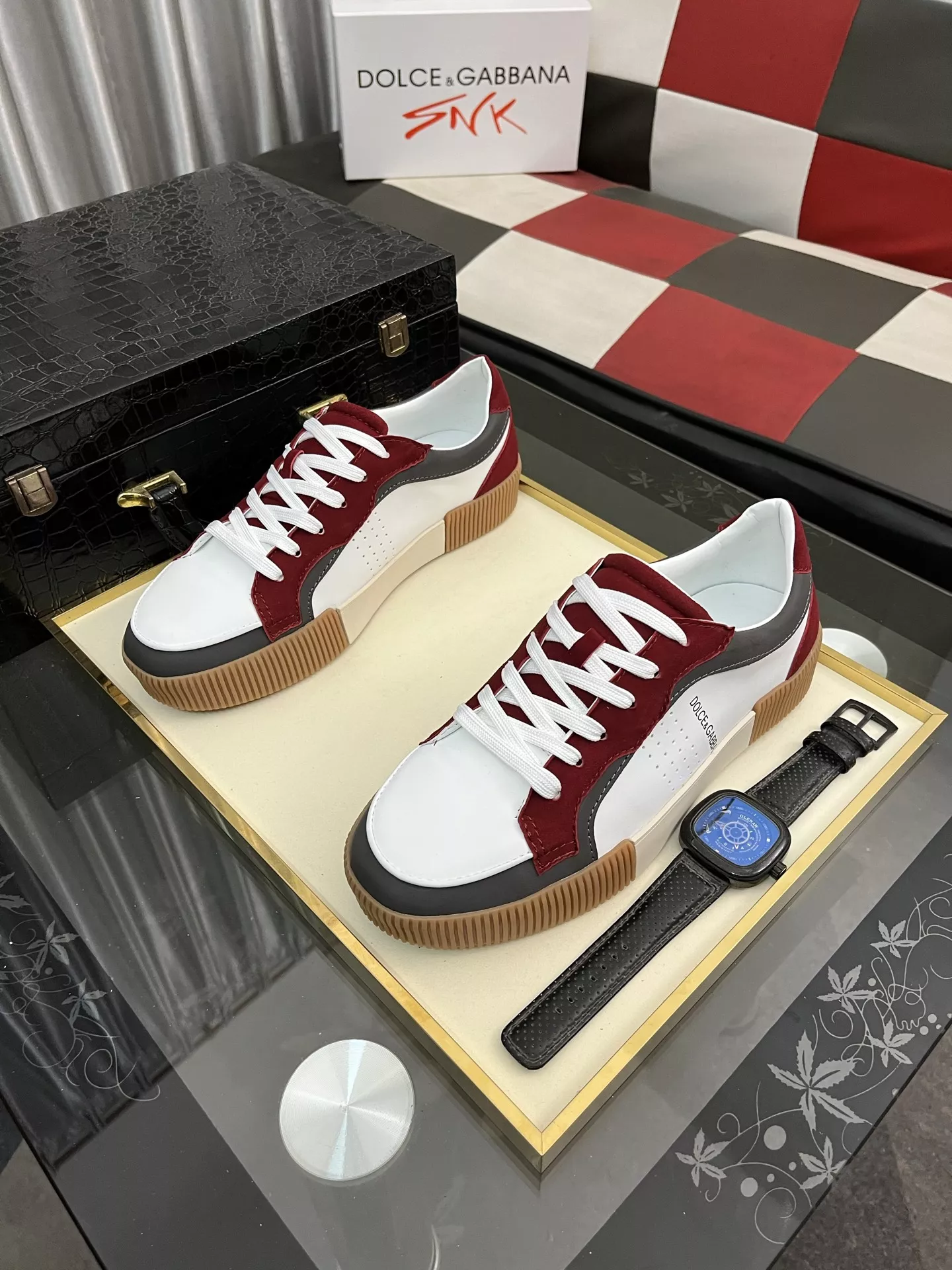 Dolce & Gabbana D&G Casual Shoes For Men Unique 4747