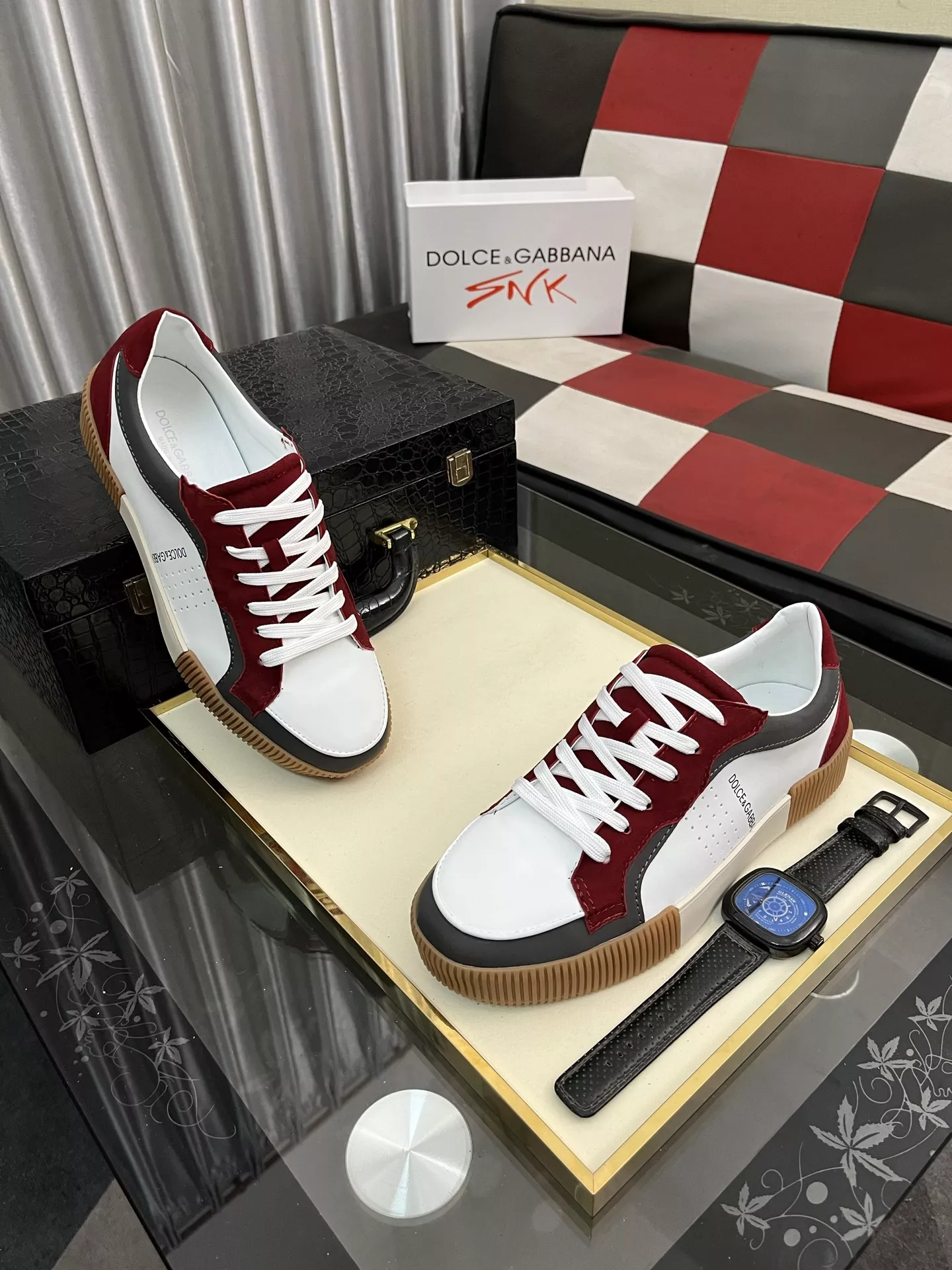 Dolce & Gabbana D&G Casual Shoes For Men Unique 4747