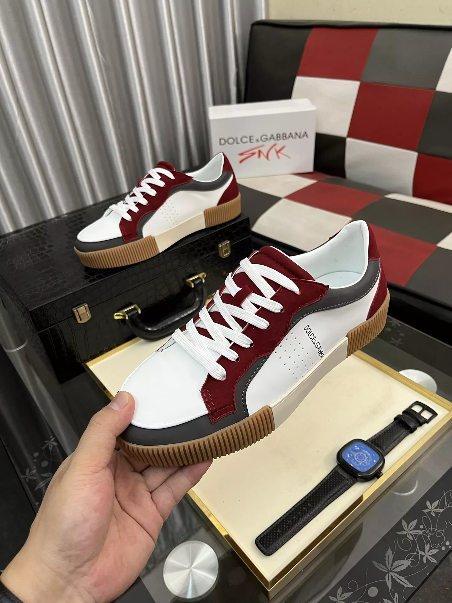 Dolce & Gabbana D&G Casual Shoes For Men Unique 4747