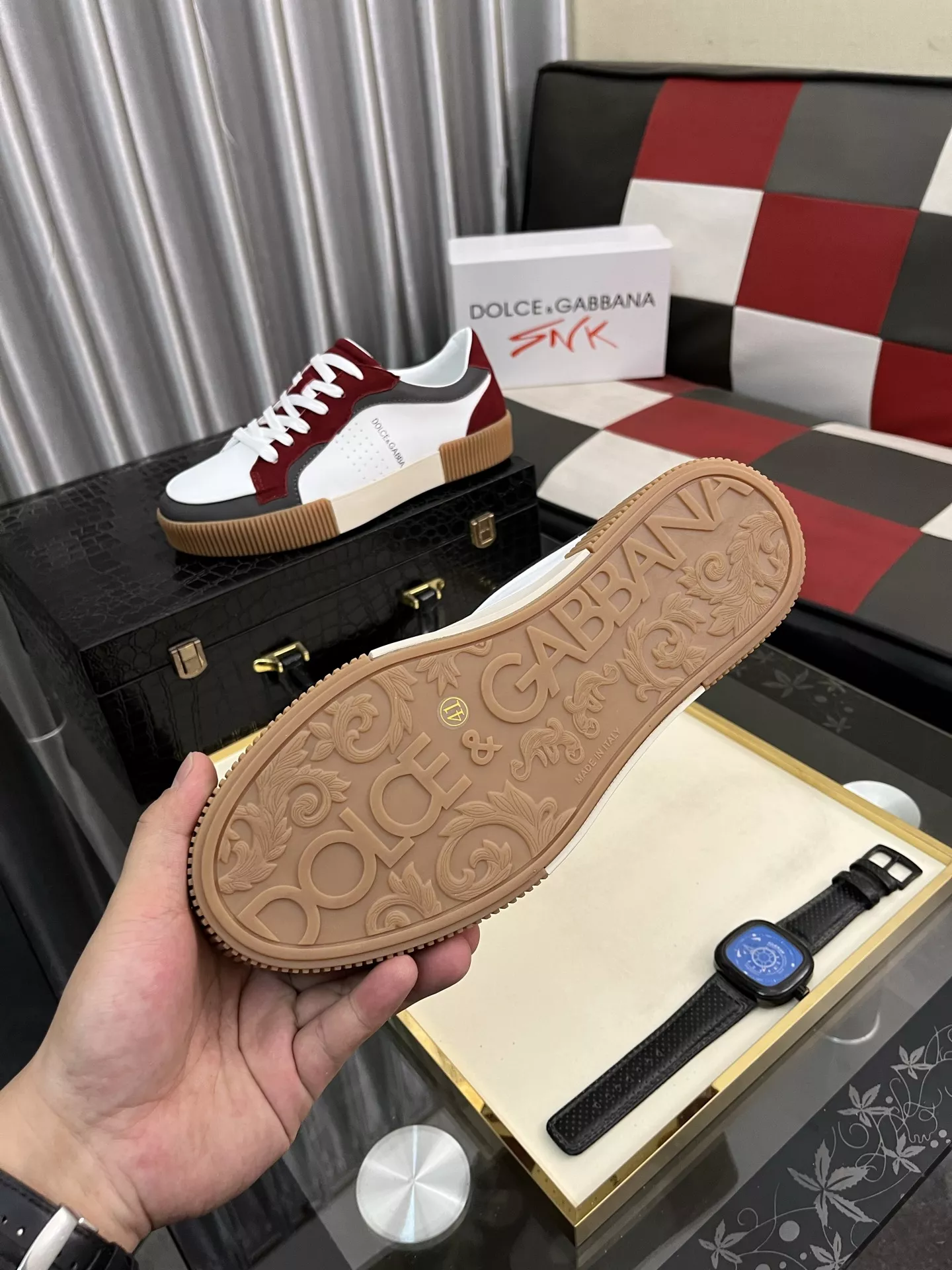 Dolce & Gabbana D&G Casual Shoes For Men Unique 4747