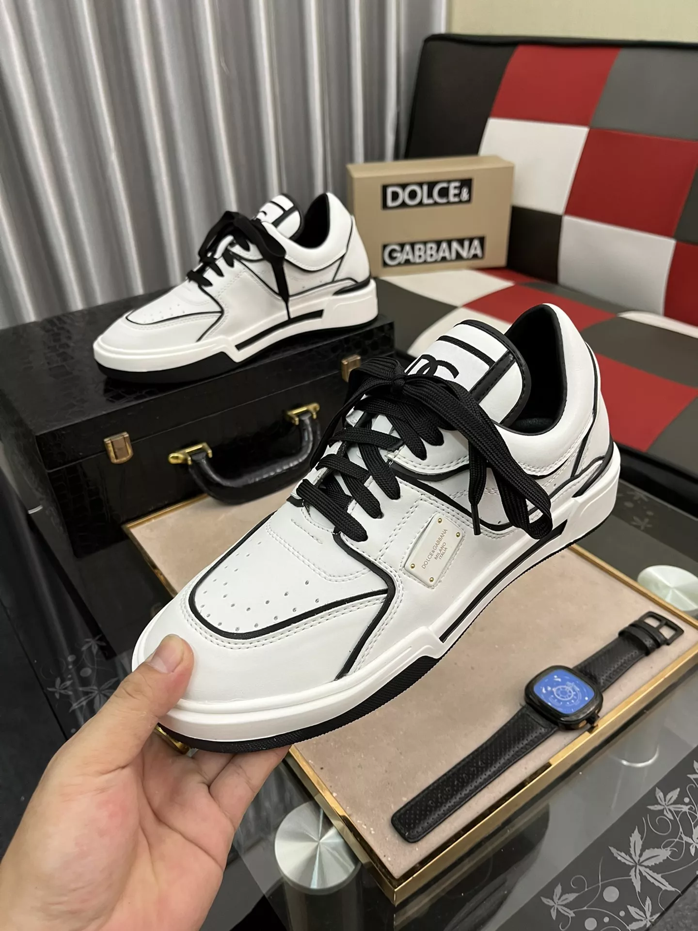 Dolce & Gabbana D&G Casual Shoes For Men Versatile 955