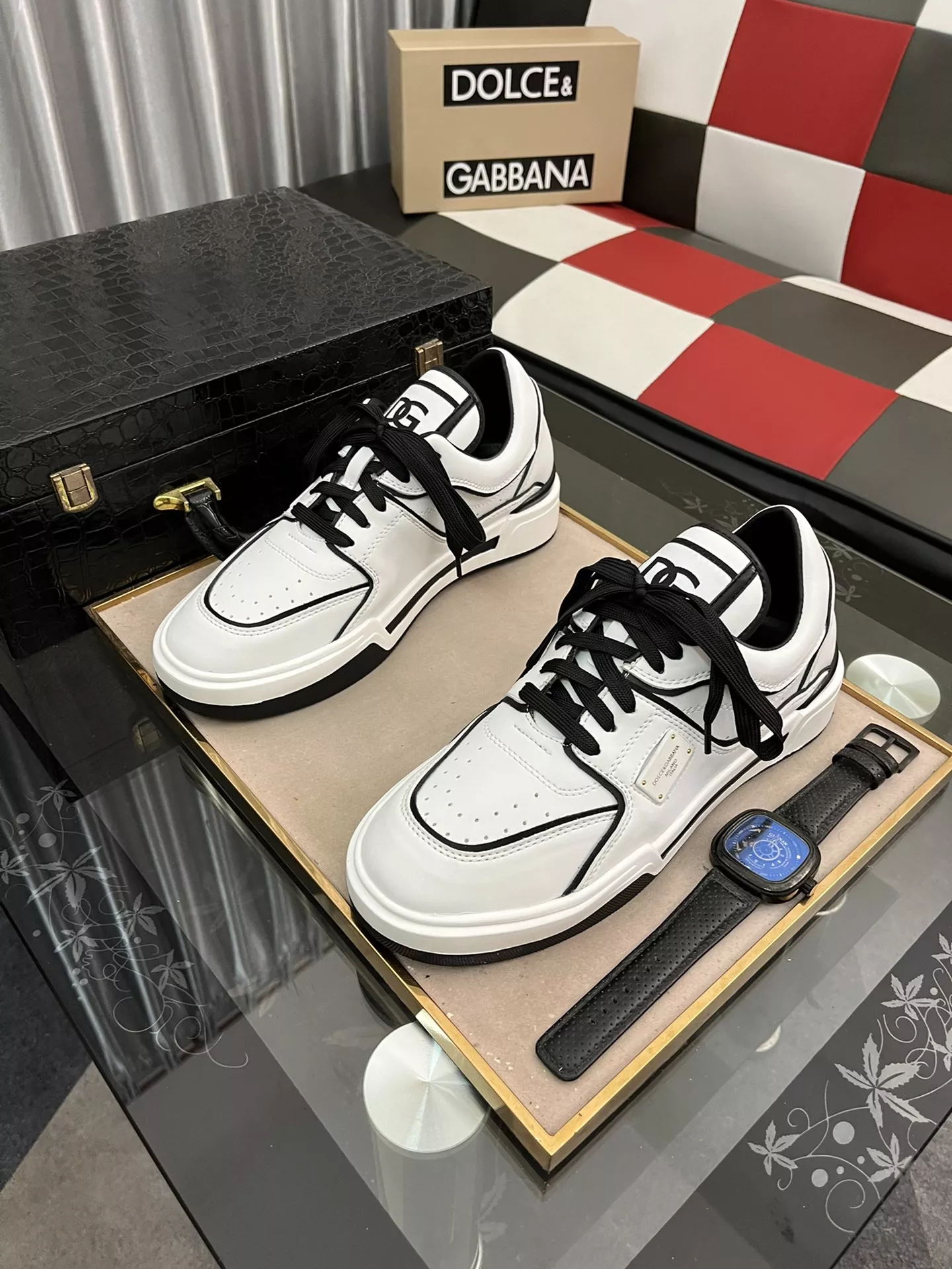 Dolce & Gabbana D&G Casual Shoes For Men Versatile 955