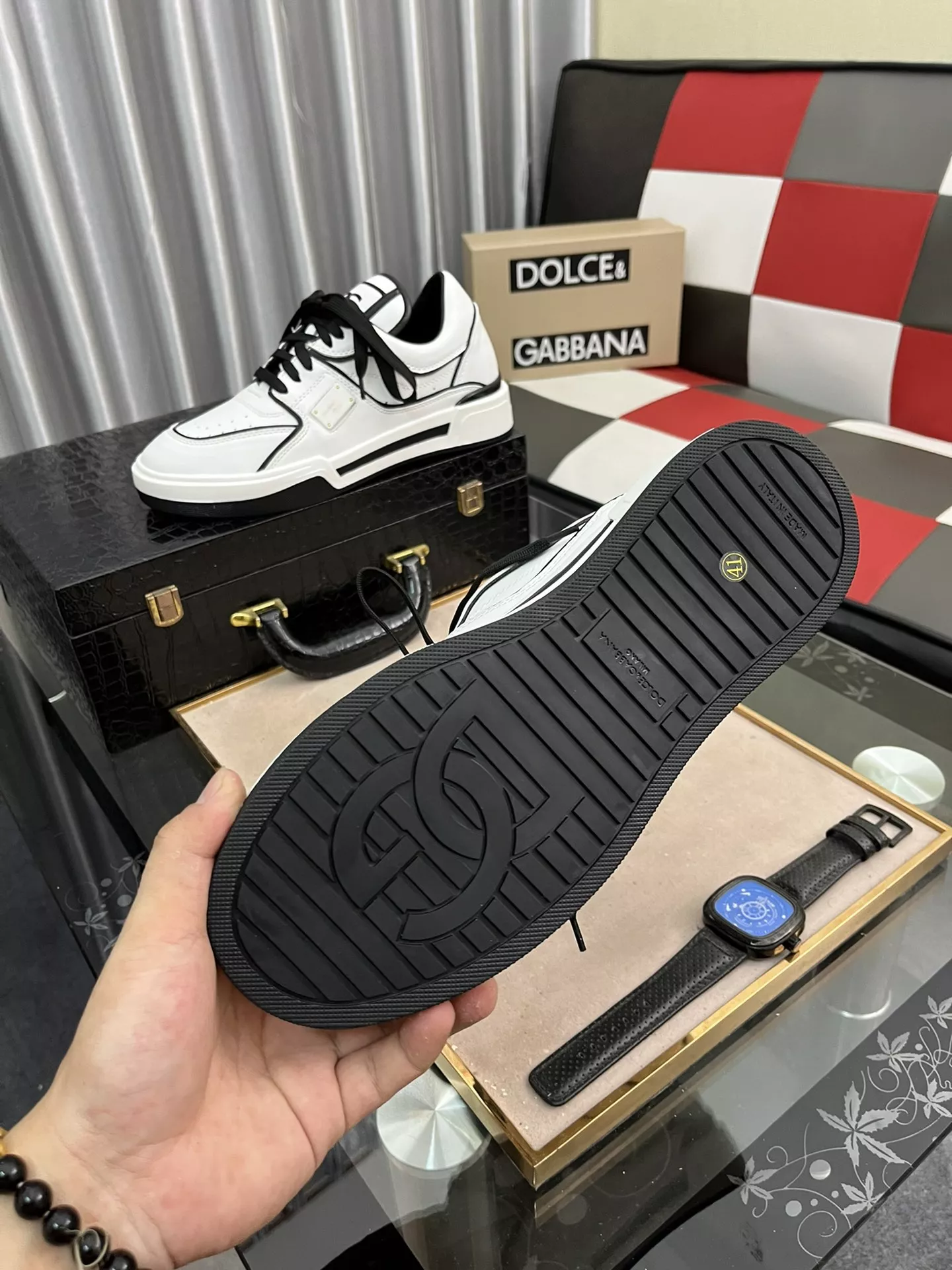 Dolce & Gabbana D&G Casual Shoes For Men Versatile 955