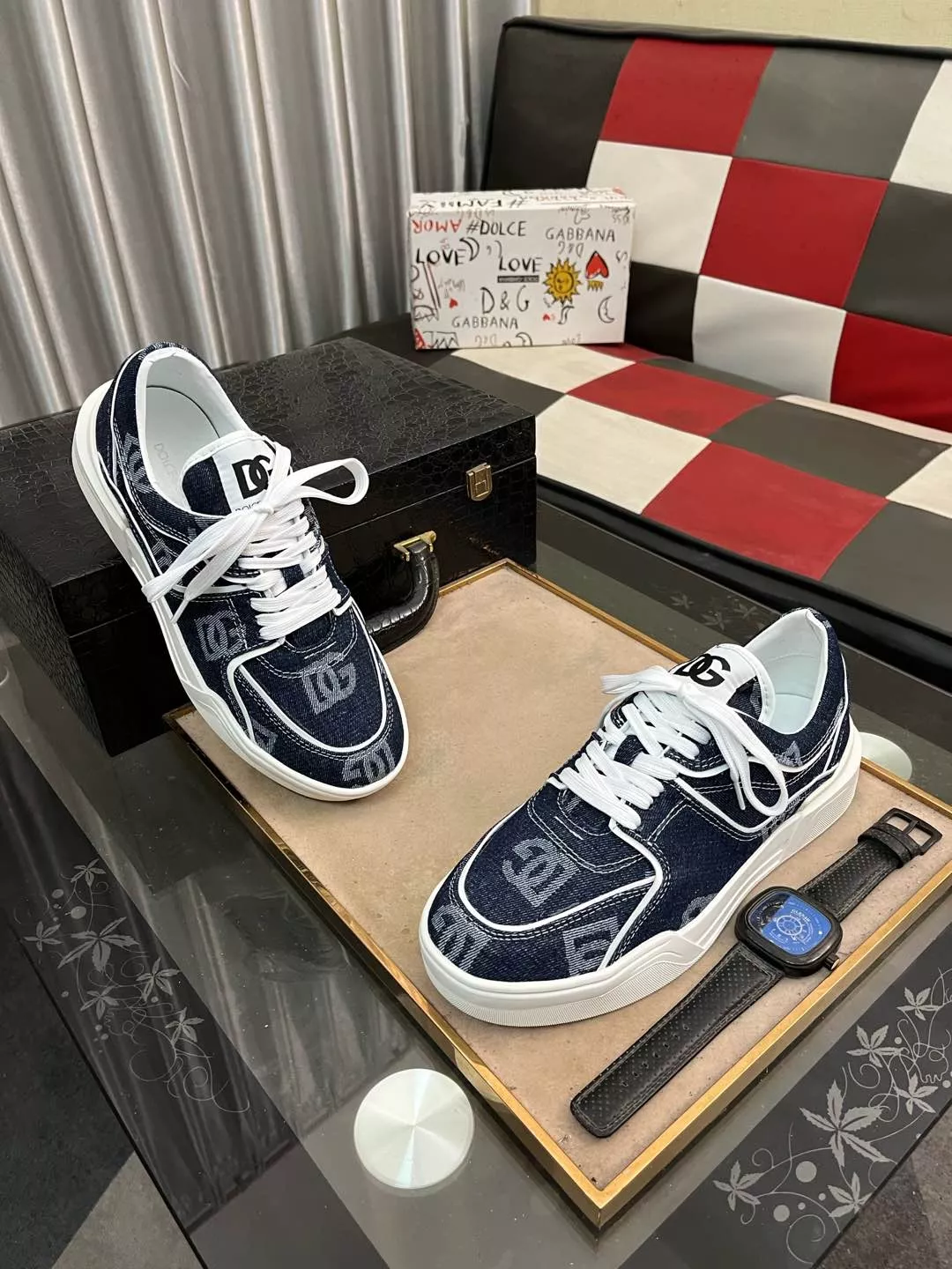 Dolce & Gabbana D&G Casual Shoes For Men Vibrant 4648