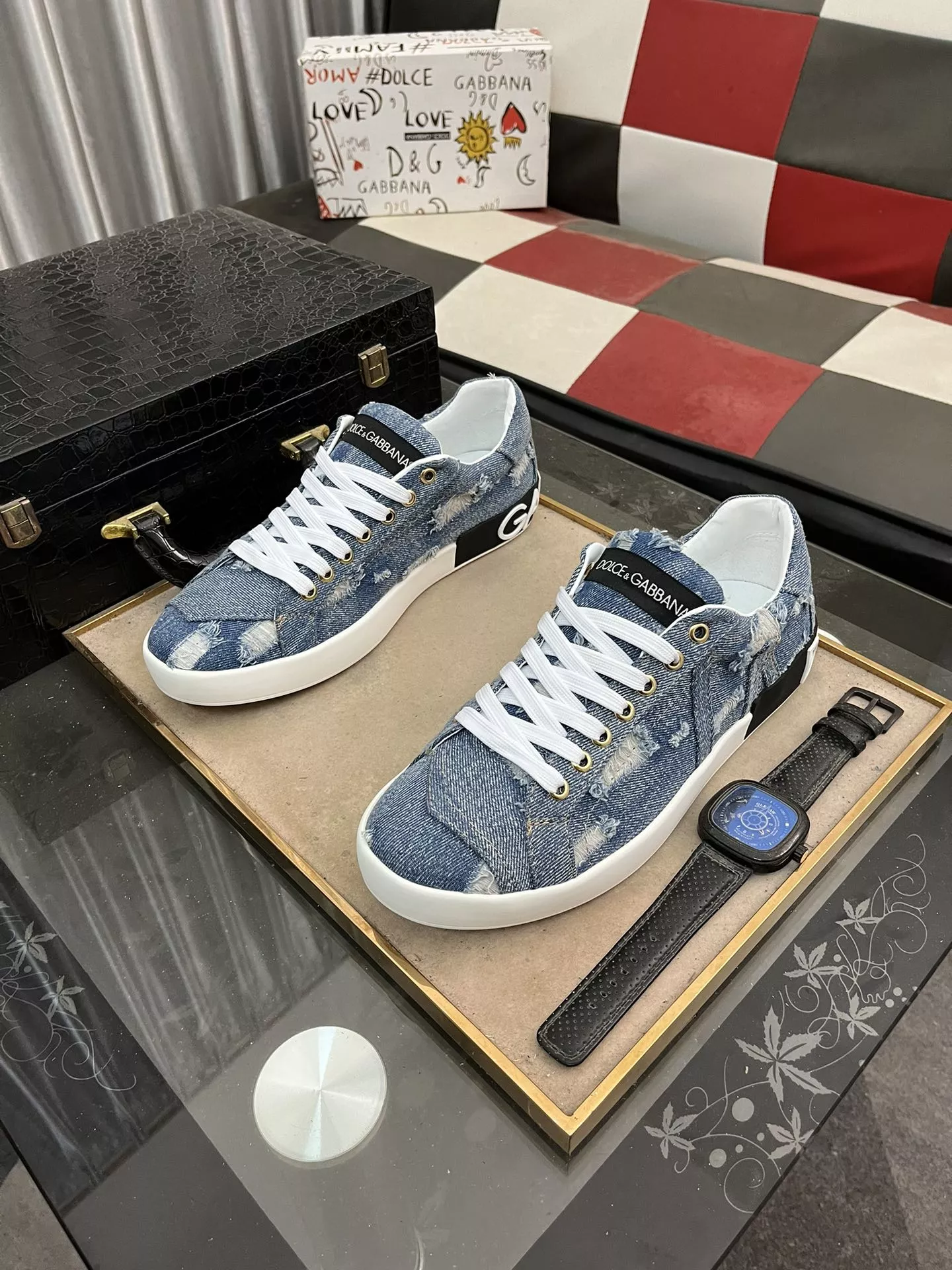 Dolce & Gabbana D&G Casual Shoes For Women Comfortable 2057
