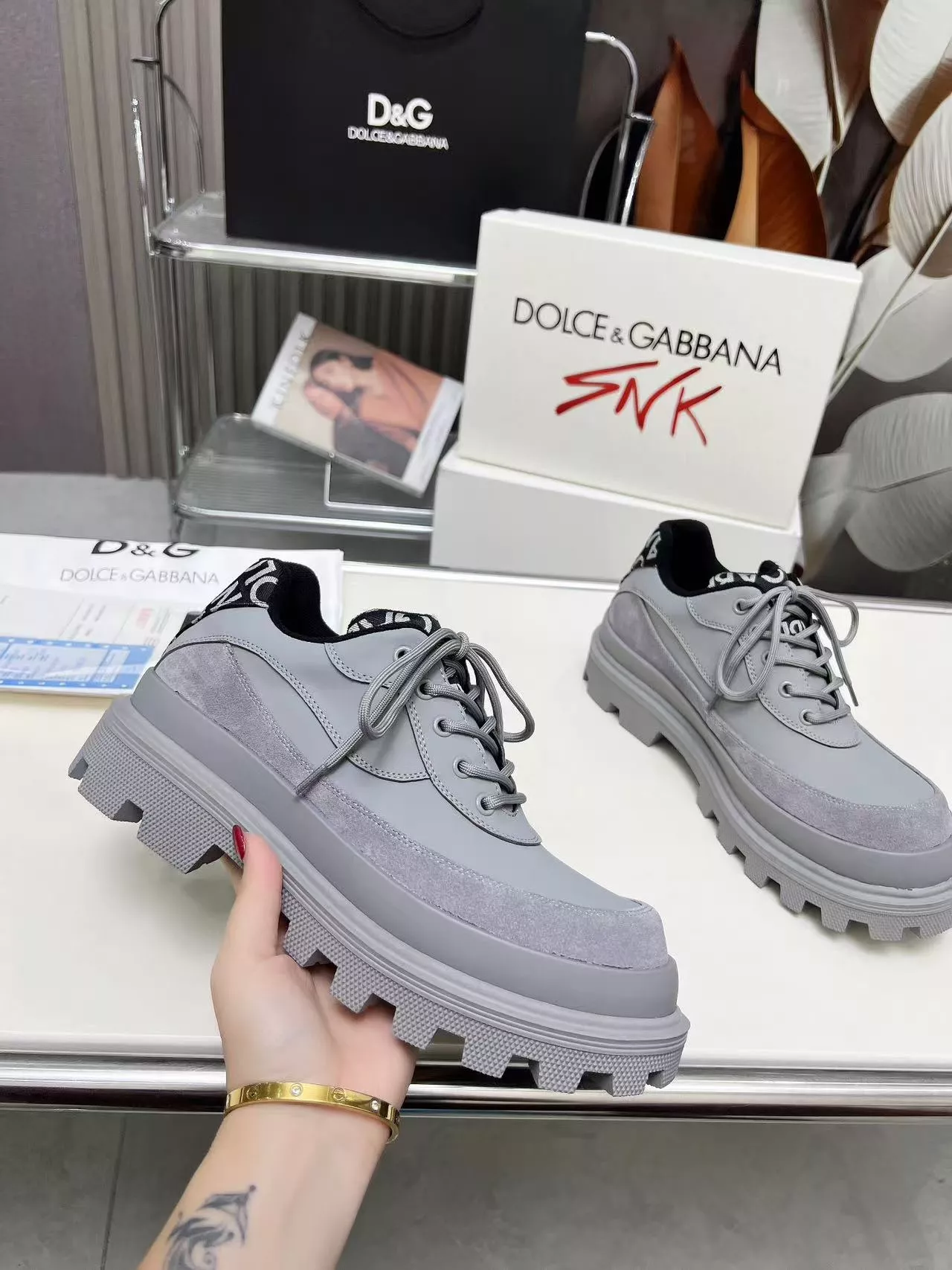 Dolce & Gabbana D&G Casual Shoes For Women Cozy 3314