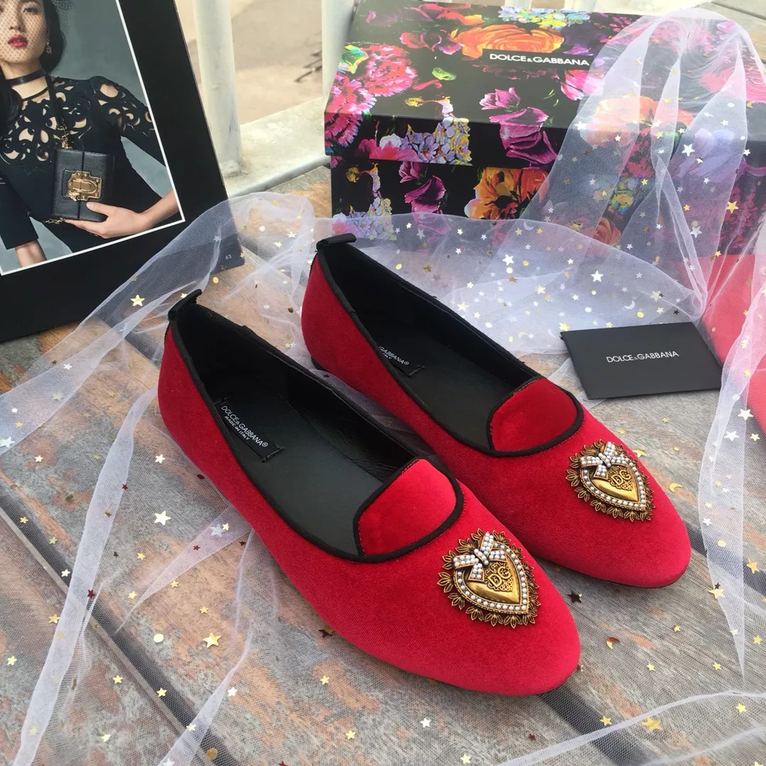 Dolce & Gabbana D&G Flat Shoes For Women SmartChoice 5846
