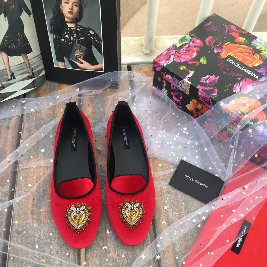 Dolce & Gabbana D&G Flat Shoes For Women SmartChoice 5846