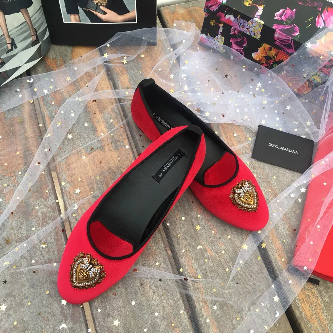 Dolce & Gabbana D&G Flat Shoes For Women SmartChoice 5846