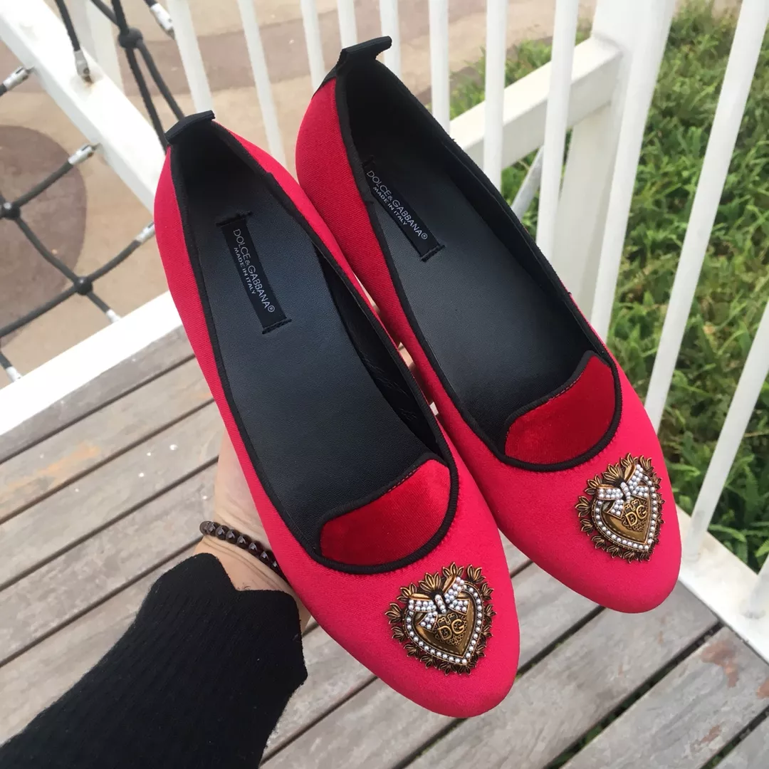 Dolce & Gabbana D&G Flat Shoes For Women SmartChoice 5846