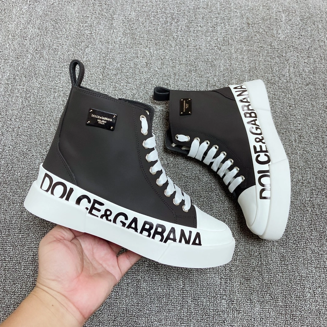 Dolce & Gabbana D&G High Top Shoes For Men ModernLook 7729