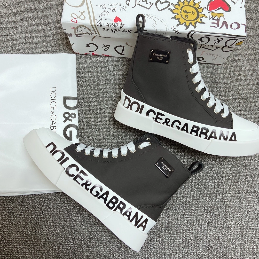 Dolce & Gabbana D&G High Top Shoes For Men ModernLook 7729