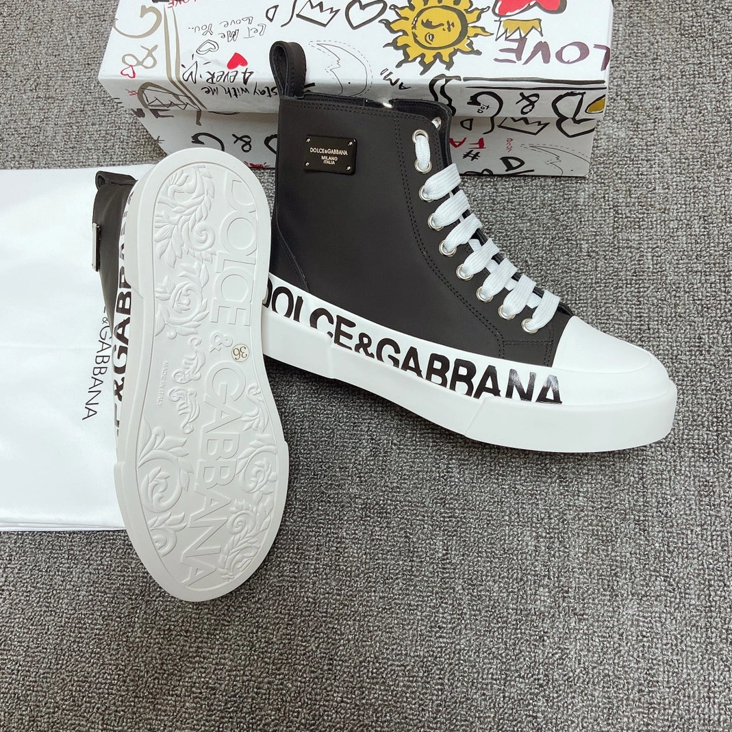 Dolce & Gabbana D&G High Top Shoes For Men ModernLook 7729