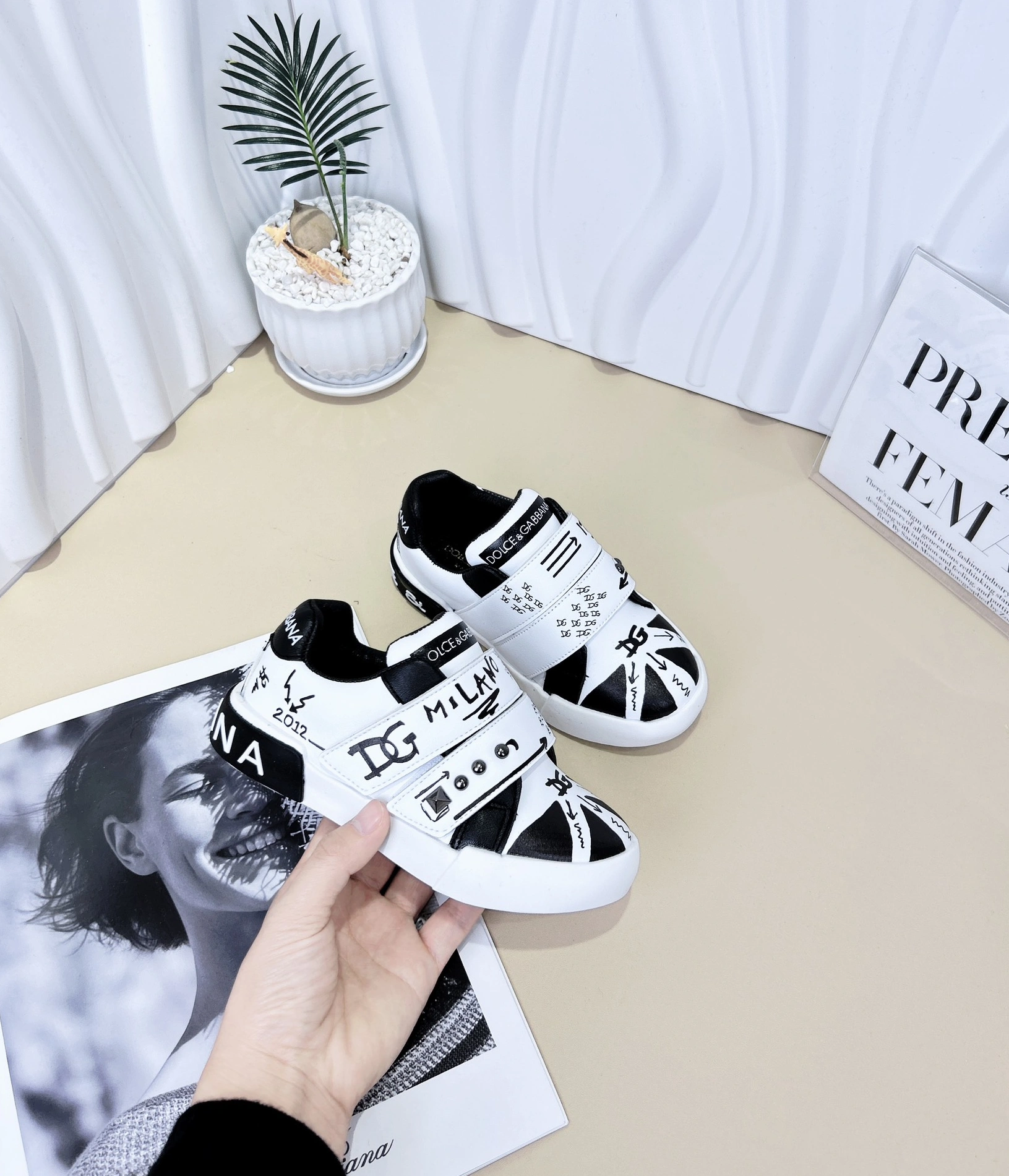 Dolce & Gabbana D&G Kids' Shoes For Kids Resilient 5002