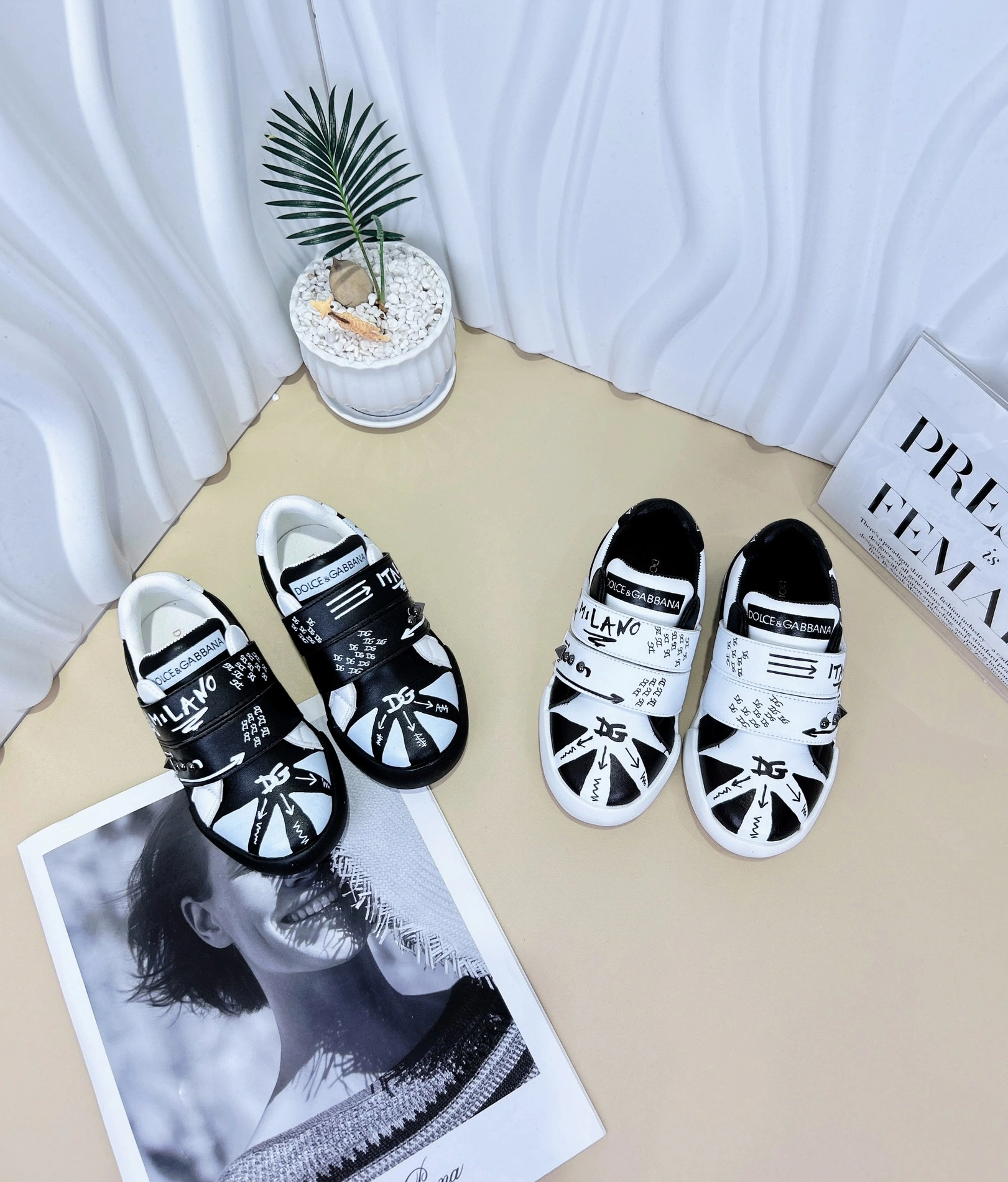 Dolce & Gabbana D&G Kids' Shoes For Kids Resilient 5002