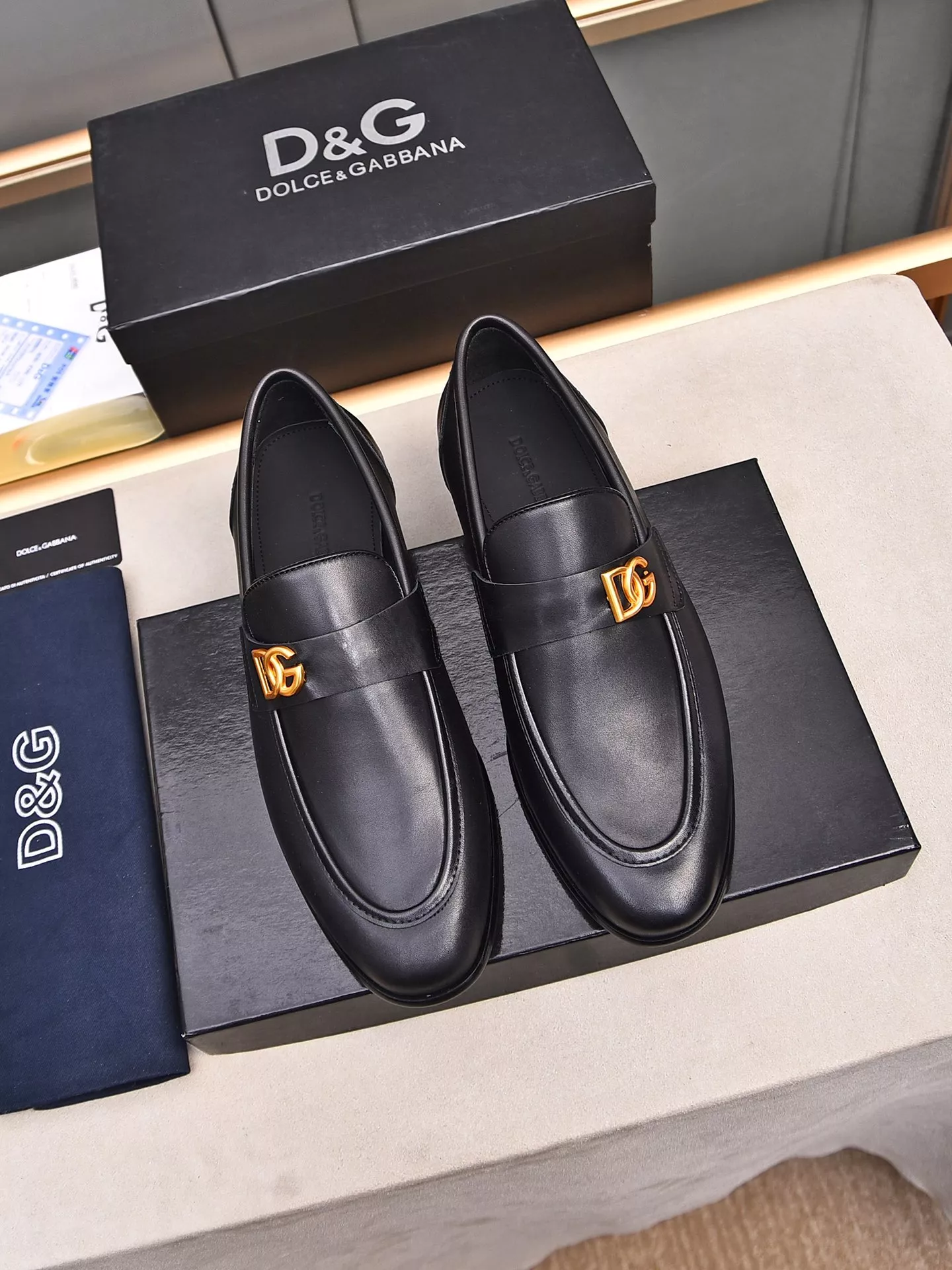 Dolce & Gabbana D&G Leather Shoes For Men Modern 6293