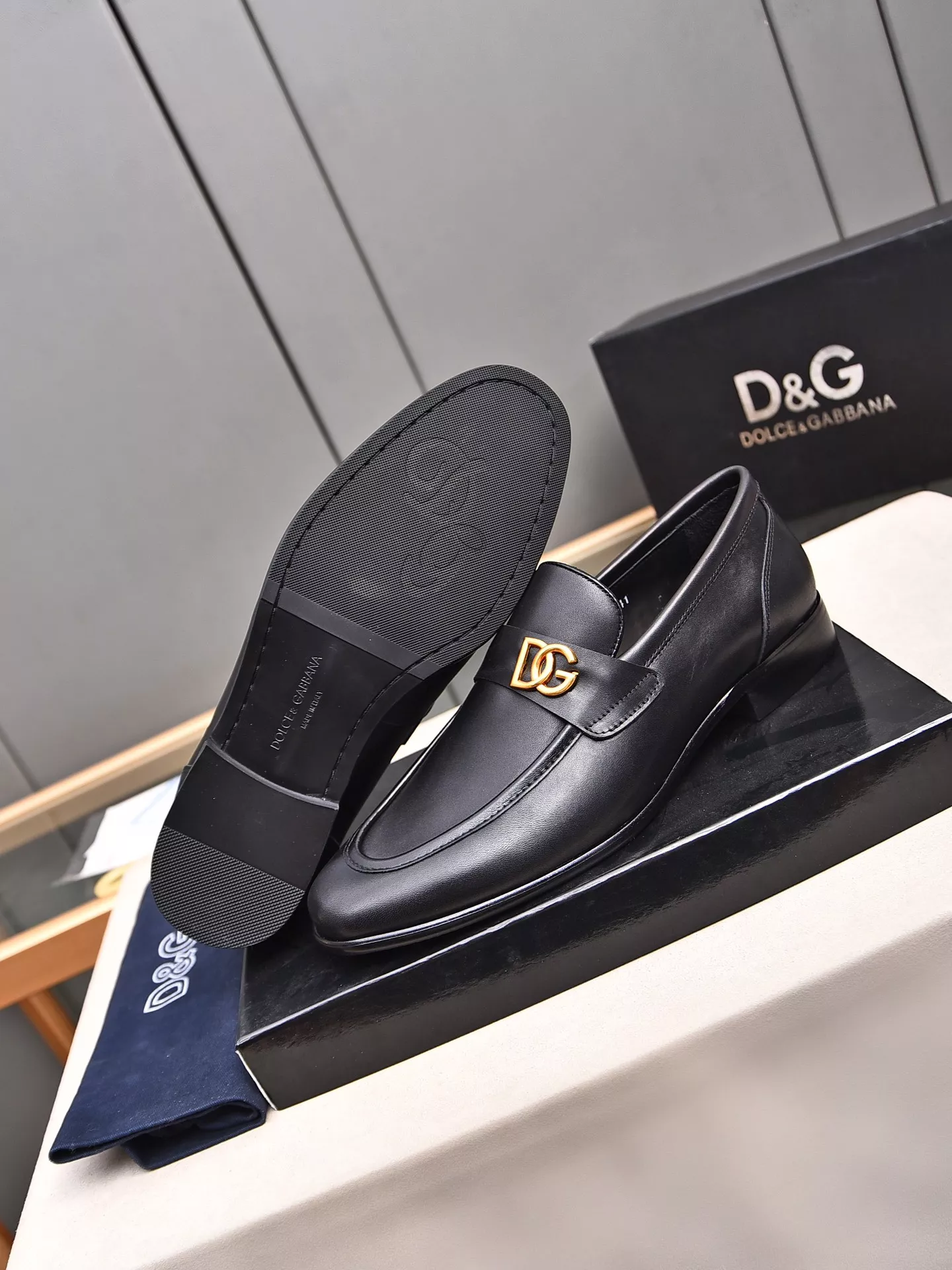 Dolce & Gabbana D&G Leather Shoes For Men Modern 6293