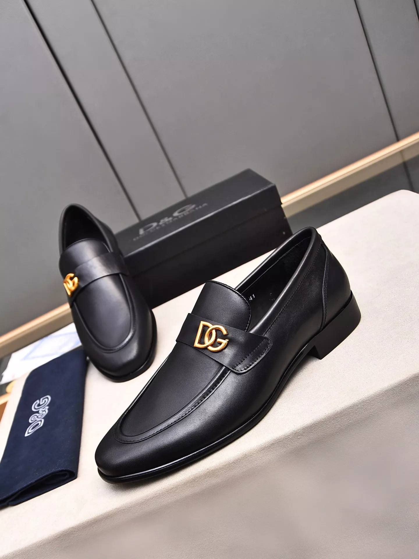 Dolce & Gabbana D&G Leather Shoes For Men Modern 6293