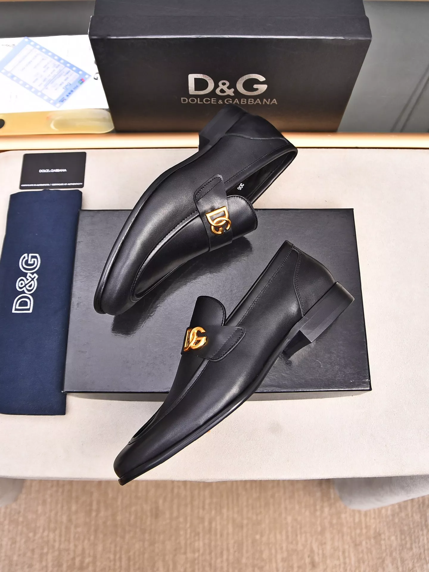 Dolce & Gabbana D&G Leather Shoes For Men Modern 6293