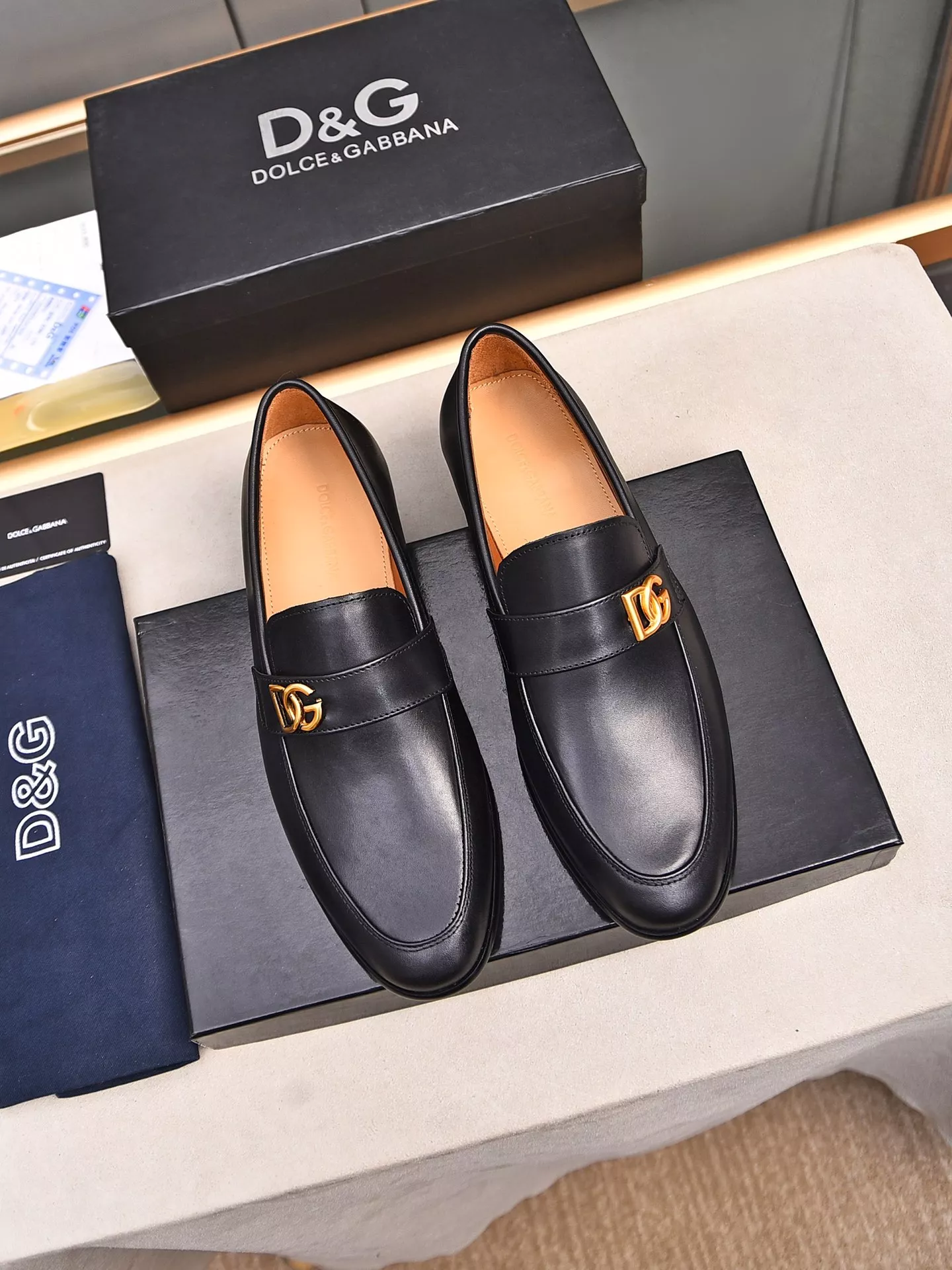 Dolce & Gabbana D&G Leather Shoes For Men TopPick 7025