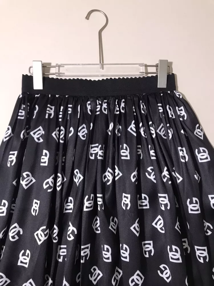 Dolce & Gabbana D&G Midi Skirt For Women GoodFit 6476