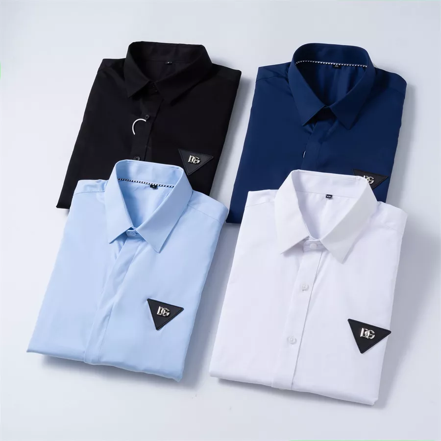 Dolce & Gabbana D&G Shirts Long Sleeved For Men Flexible 3429
