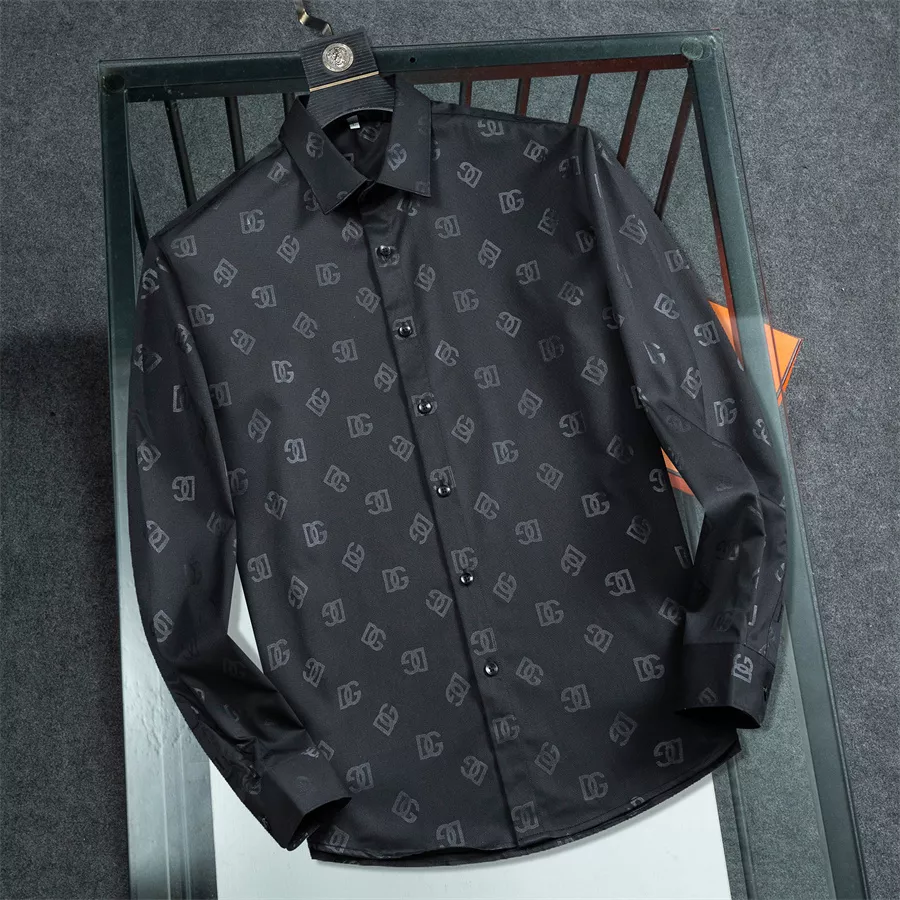 Dolce & Gabbana D&G Shirts Long Sleeved For Men Flexible 6855