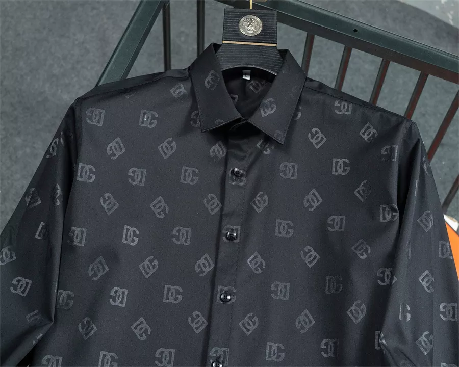 Dolce & Gabbana D&G Shirts Long Sleeved For Men Flexible 6855