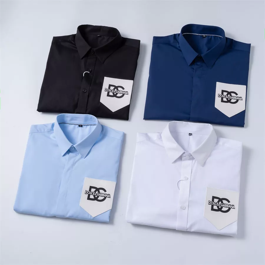 Dolce & Gabbana D&G Shirts Long Sleeved For Men SmartChoice 4677