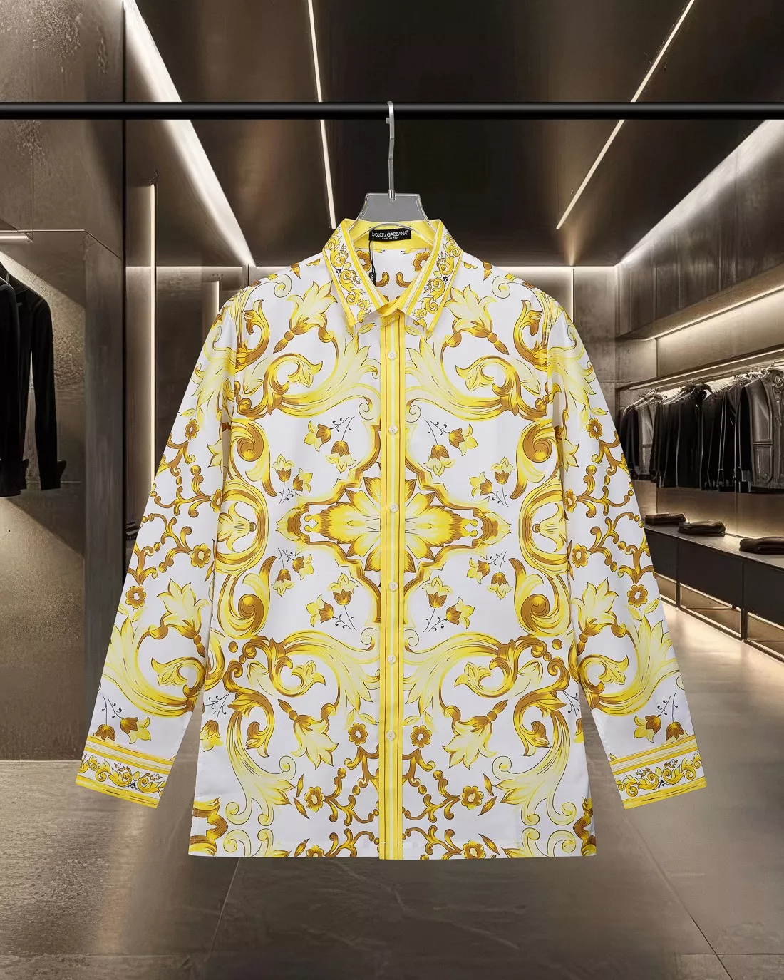 Dolce & Gabbana D&G Shirts Long Sleeved For Men SmartChoice 5180