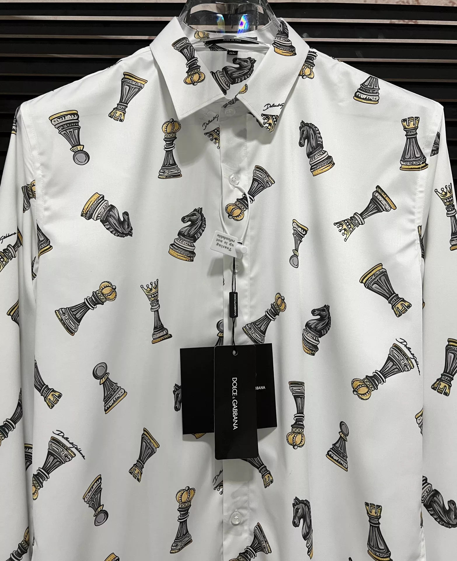 Dolce & Gabbana D&G Shirts Long Sleeved For Men Soft 1037