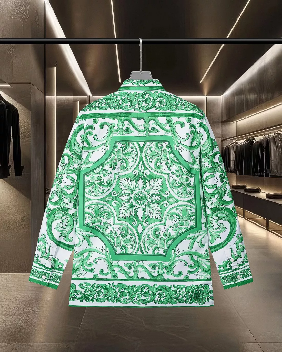Dolce & Gabbana D&G Shirts Long Sleeved For Men Vibrant 6696