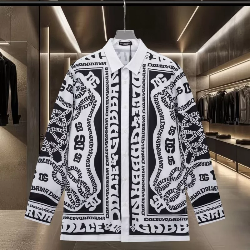 Dolce & Gabbana D&G Shirts Long Sleeved For Unisex UrbanStyle 118