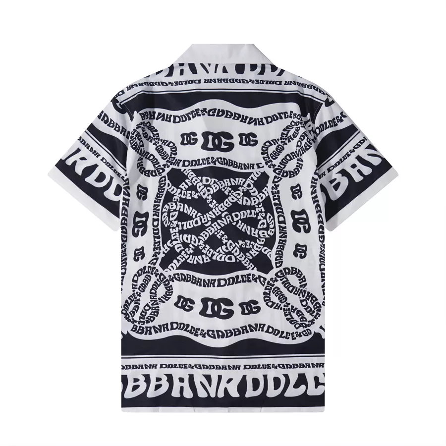Dolce & Gabbana D&G Shirts Short Sleeved For Men DailyWear 3856