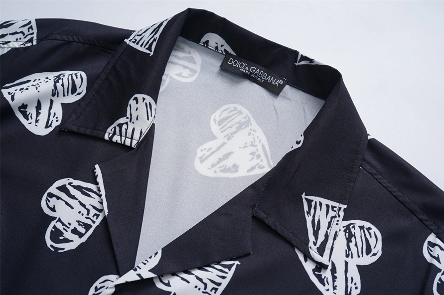 Dolce & Gabbana D&G Shirts Short Sleeved For Men Trendy 2258
