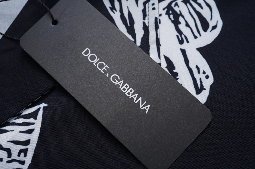 Dolce & Gabbana D&G Shirts Short Sleeved For Men Trendy 2258