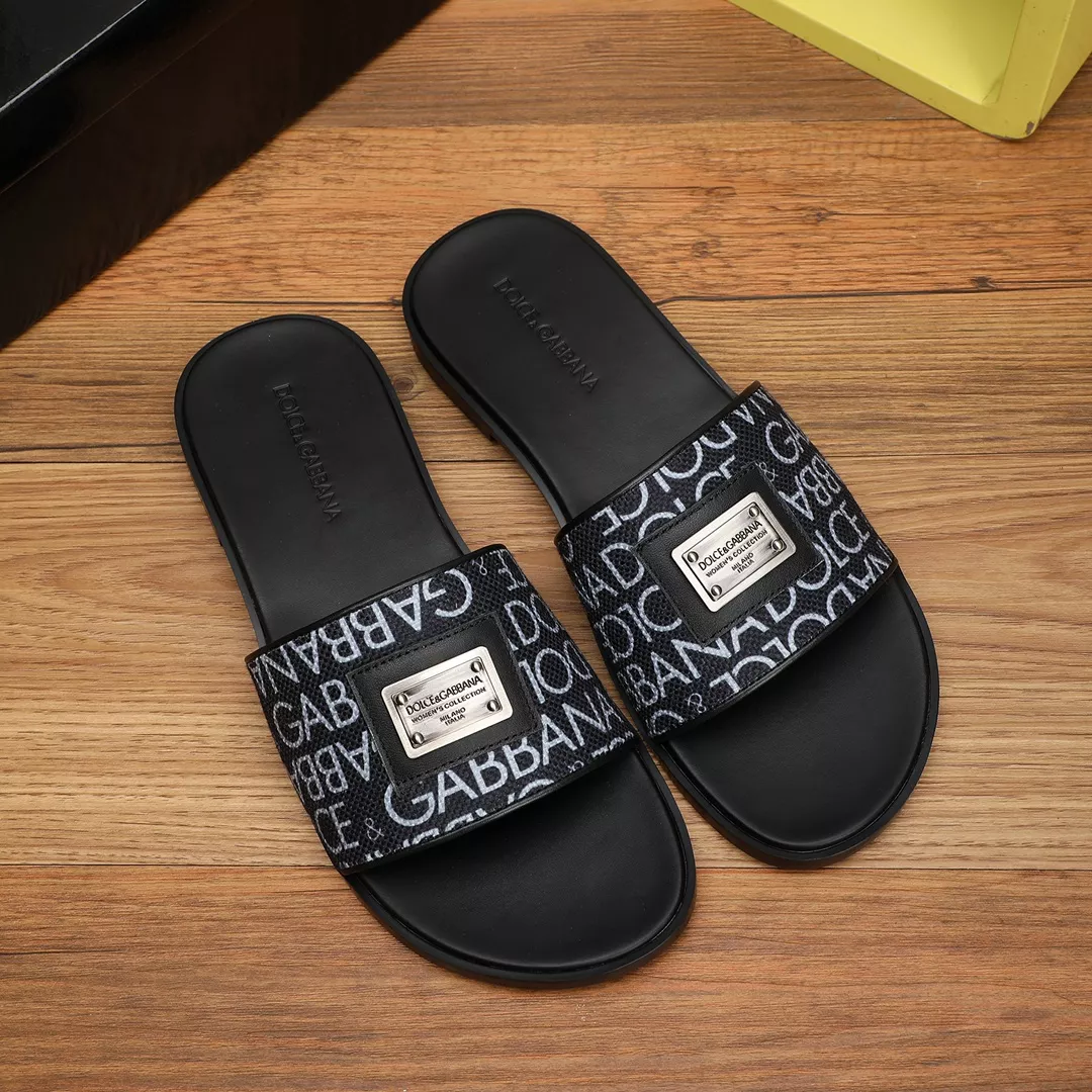 Dolce & Gabbana D&G Slippers For Men Affordable 7577